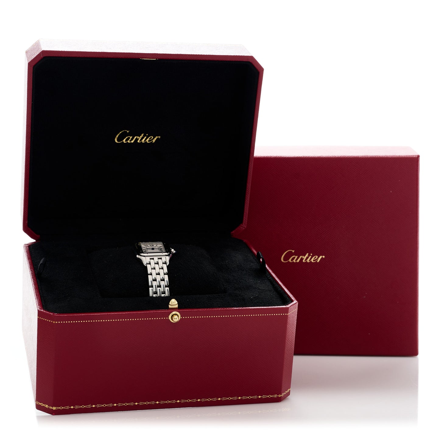 Stainless Steel 22mm Panthere Quartz Watch