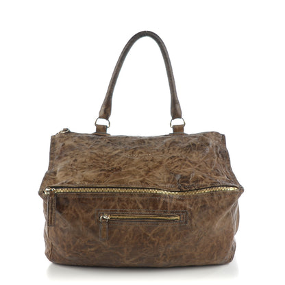 Givenchy Tumbled Sheepskin Large Pandora Brown 1 of 9