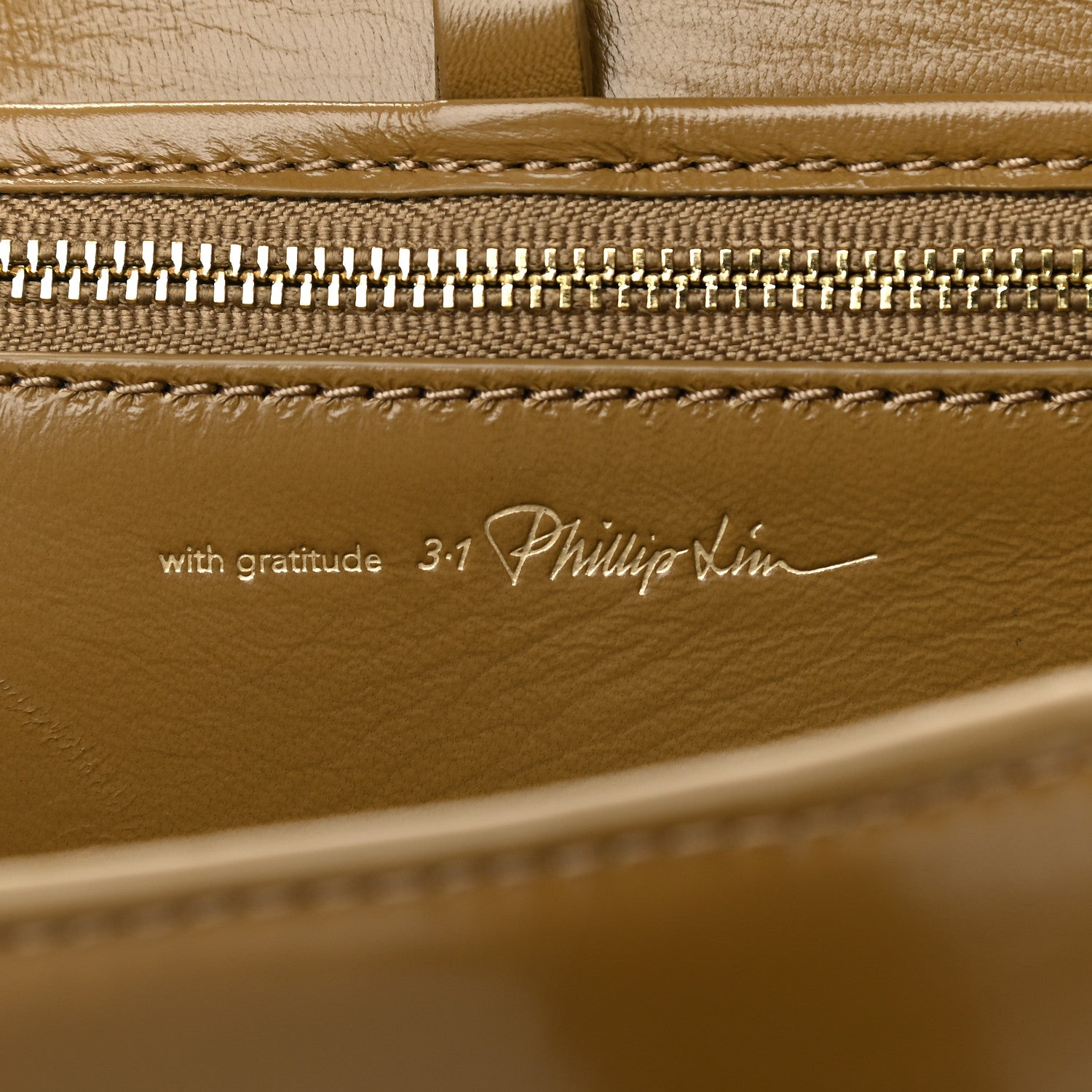 3.1 Phillip Lim Textured Patent Mini Pashli Satchel Olive 6 of 8