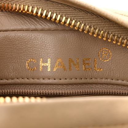 Chanel Lambskin Quilted Tassel Flap Camera Bag Light Beige 6 of 12