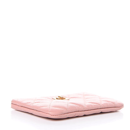Chanel Aged Calfskin Quilted Small Reissue Cosmetic Case Light Pink 4 of 10