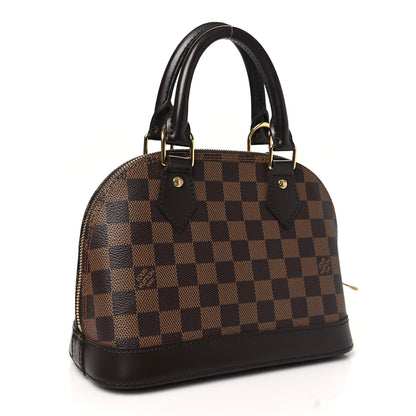 Louis Vuitton Damier Ebene Alma BB 3 of 12