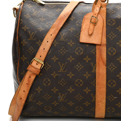 Louis Vuitton Monogram Keepall Bandouliere 55 11 of 18