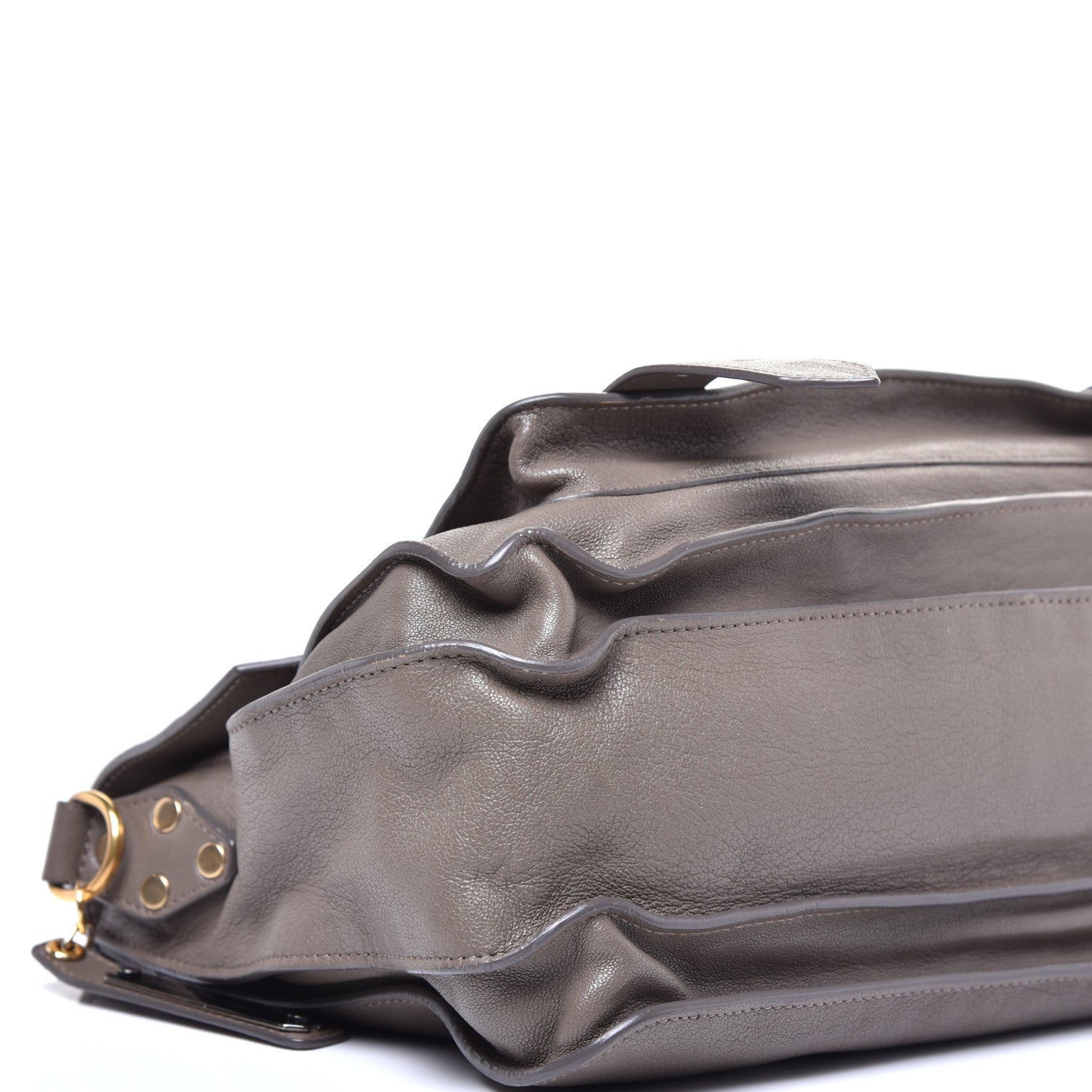 Proenza Schouler Lambskin Large PS1 Satchel Smoke 8 of 9