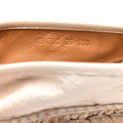 Gucci Guccissima Signature Espadrilles 36 Mystic White 8 of 8