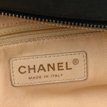 Chanel Iridescent Calfskin Chic Quilt Bowling Bag Black 6 of 12