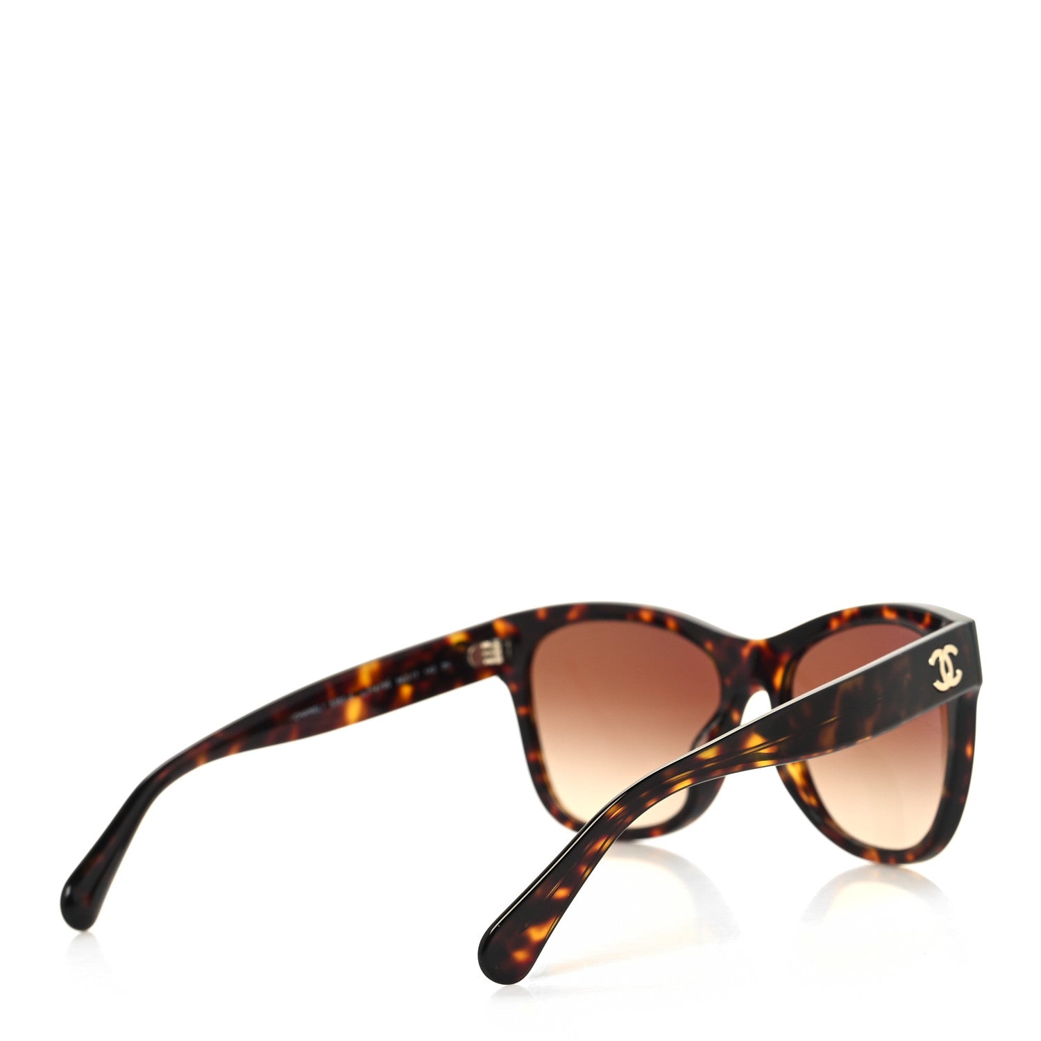 Chanel Acetate Runway Square Sunglasses 5380-A Dark Tortoise 4 of 8