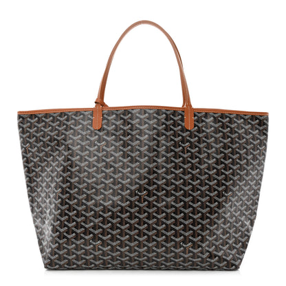 Goyard Goyardine Saint Louis GM Black Gold 3 of 12