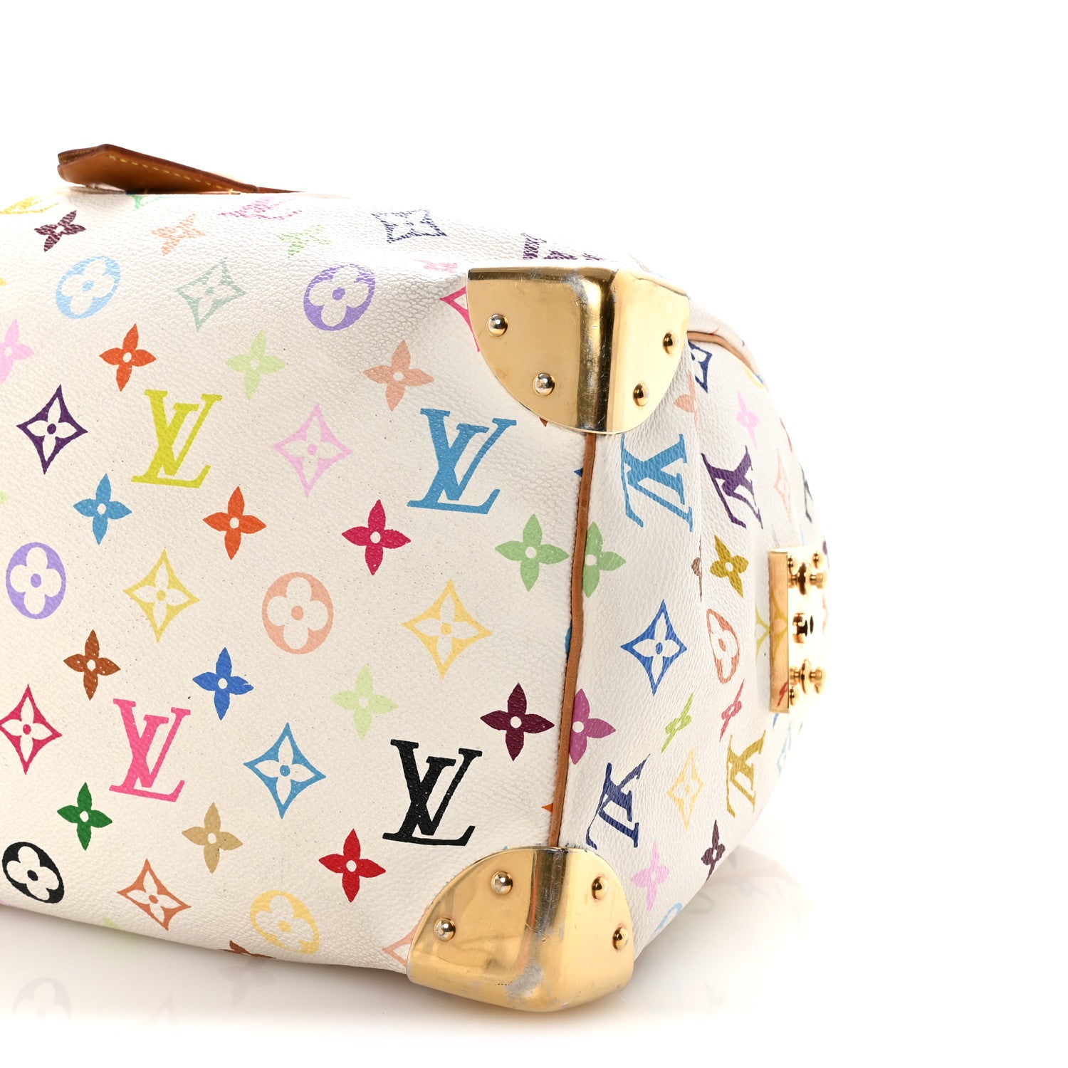 Louis Vuitton Monogram Multicolor Speedy 30 White 8 of 8
