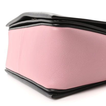 Celine Shiny Smooth Calfskin Medium Frame Shoulder Bag Liquorice Antique Rose 10 of 11