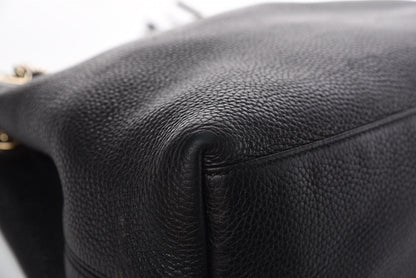 Gucci Pebbled Calfskin Medium Soho Chain Shoulder Bag Black 18 of 20