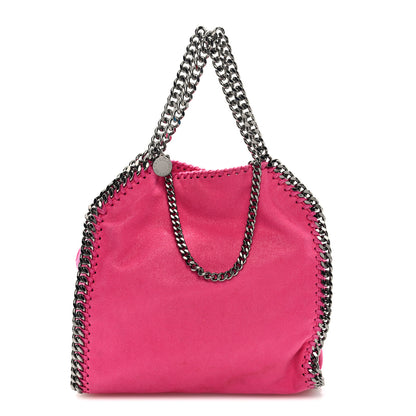 Stella McCartney Shaggy Deer Mini Falabella Tote Hot Pink 1 of 9