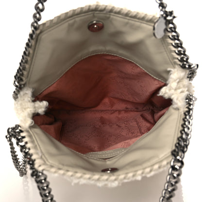 Stella McCartney Eco Shearling Mini Falabella Tote Ivory 4 of 7