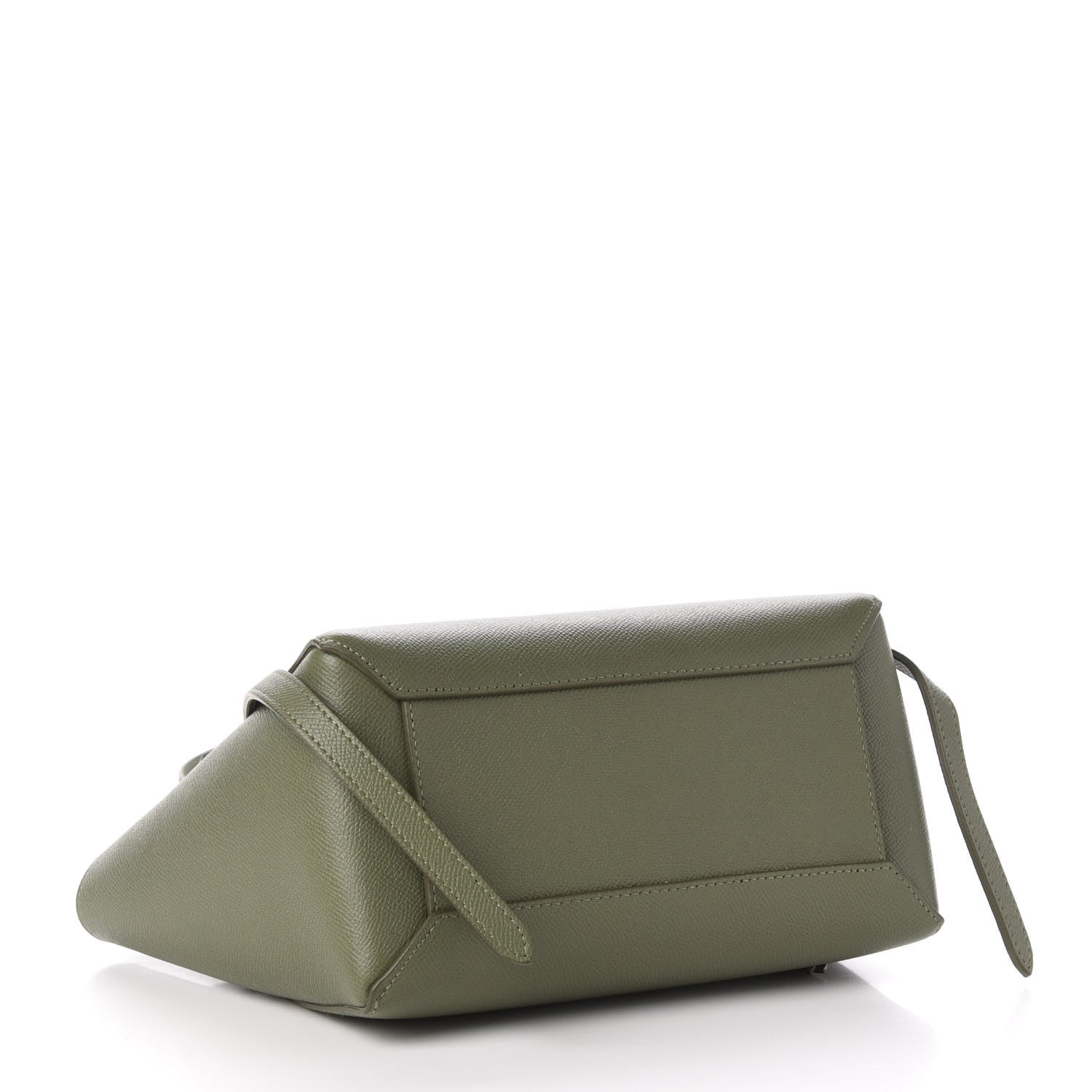 Celine Grained Calfskin Micro Belt Bag Army Green 4 of 10