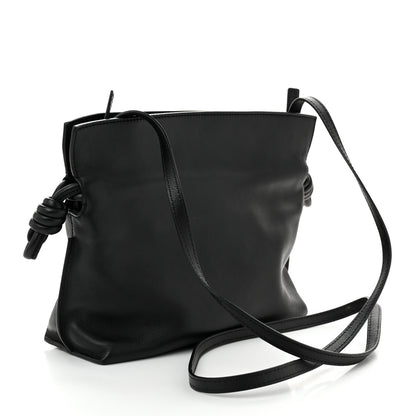Loewe Calfskin Mini Flamenco Knot Clutch Black 3 of 10