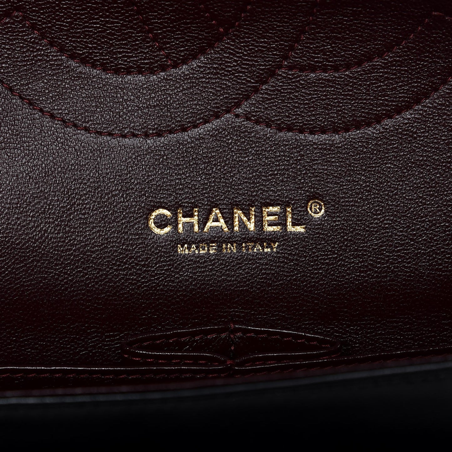 Lambskin Quilted Jumbo Double Flap Black