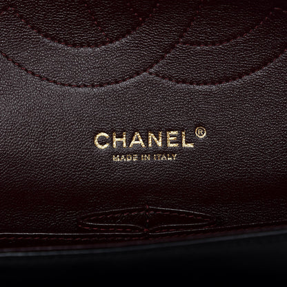 Chanel Lambskin Quilted Jumbo Double Flap Black 7 of 8