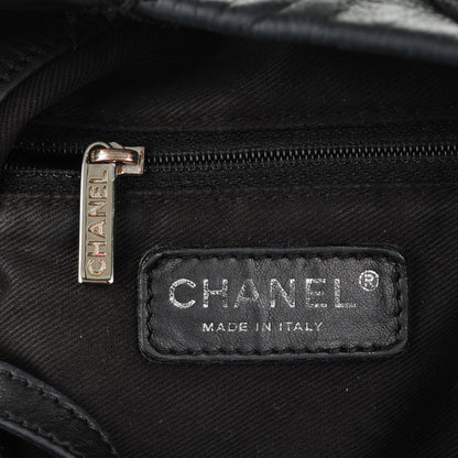 Chanel Lambskin Expandable Tote Black 6 of 14