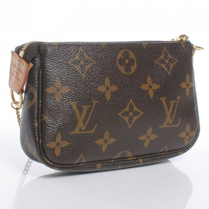 Louis Vuitton Monogram Complice Trunks and Bags Mini Pochette Accessories Beige 3 of 7