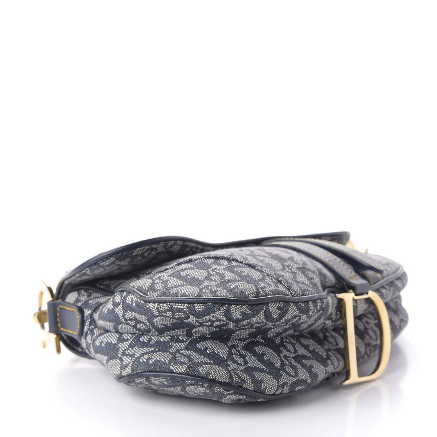 Monogram Saddle Bag Black