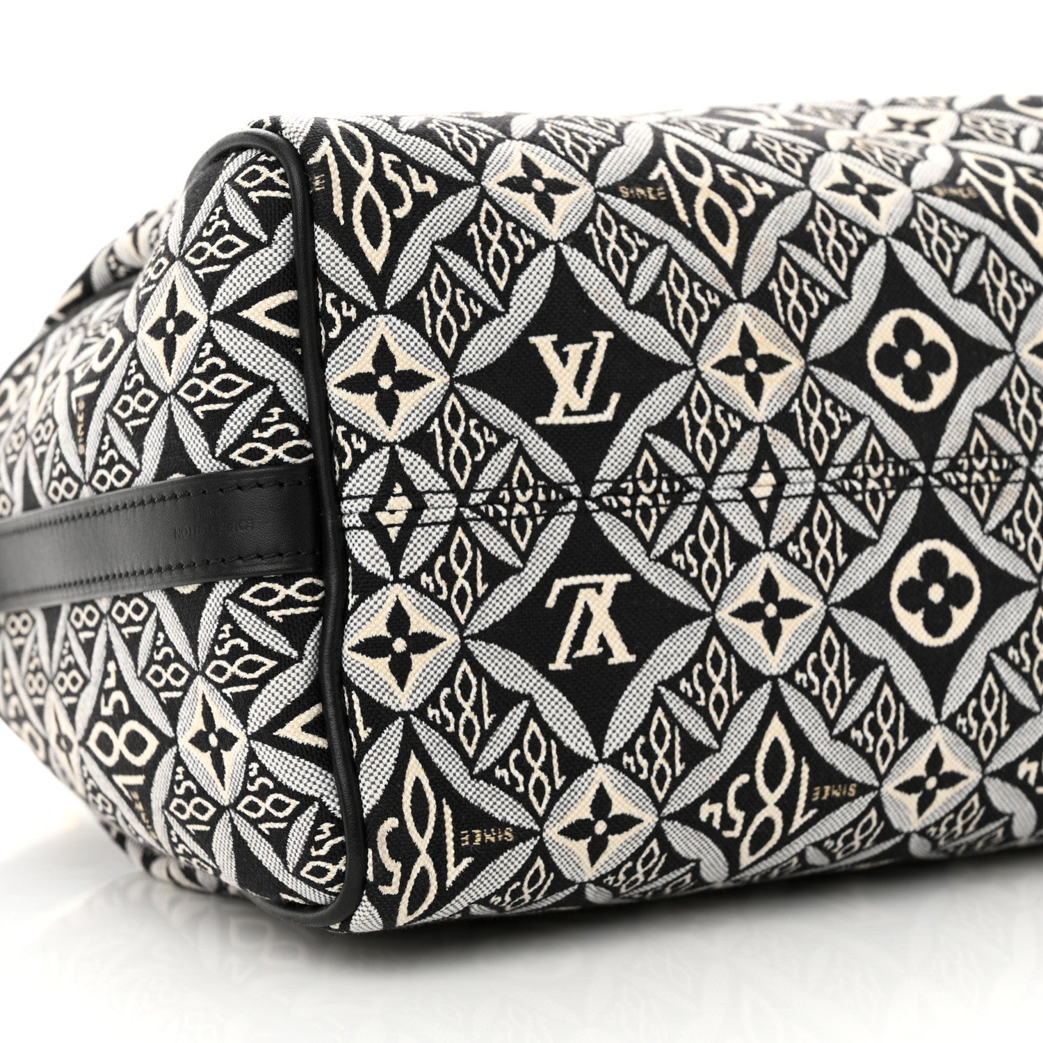 Louis Vuitton Jacquard Since 1854 Speedy Bandouliere 25 Grey 8 of 9