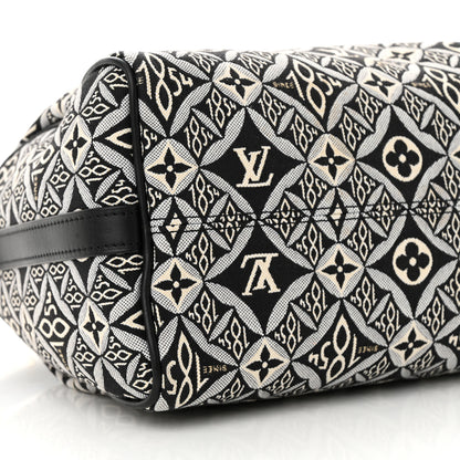 Louis Vuitton Jacquard Since 1854 Speedy Bandouliere 25 Grey 8 of 9