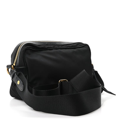 Prada Tessuto Nylon Soft Calf Camera Bag Black 2 of 10