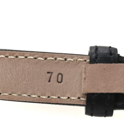 Khaite Calfskin Julius Belt 70 28 Black 6 of 7
