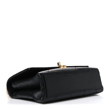 Chanel Caviar Quilted Mini Bracelet On Chain Flap Black 4 of 10