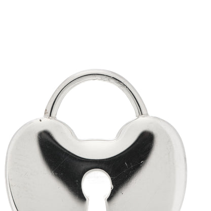 Tiffany Sterling Silver Heart Lock Charm 4 of 5
