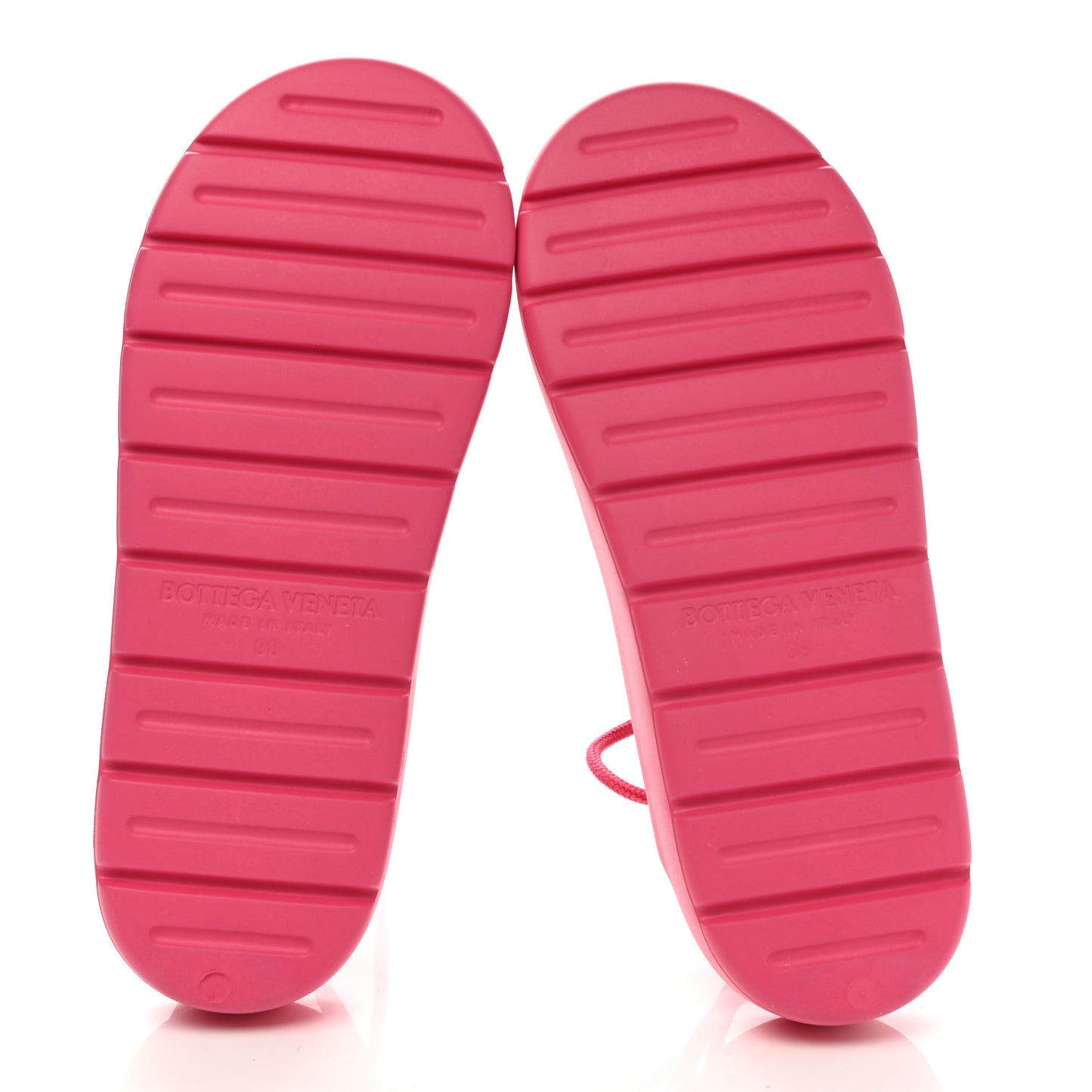 Rubber Jelly Sandals 38 Cranberry
