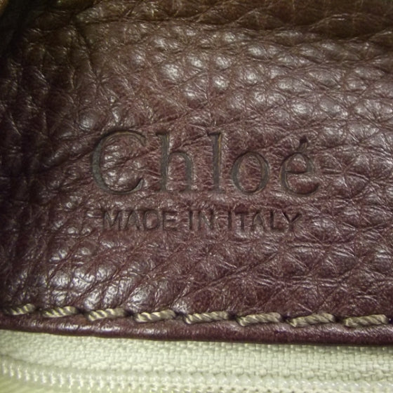 Chloe Leather Paddington Satchel Brown 8 of 17