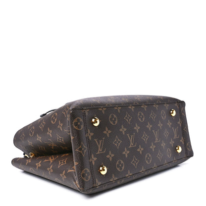 Louis Vuitton Monogram Flower Tote Black 4 of 11