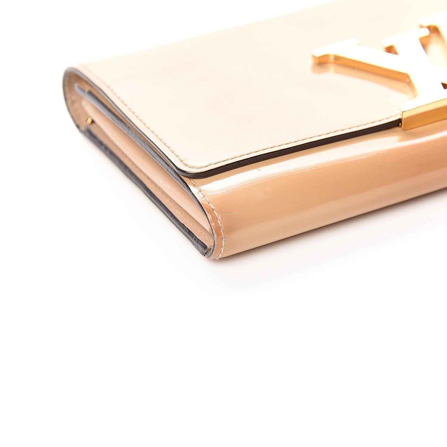 Louis Vuitton Patent Louise Wallet Dune 7 of 12