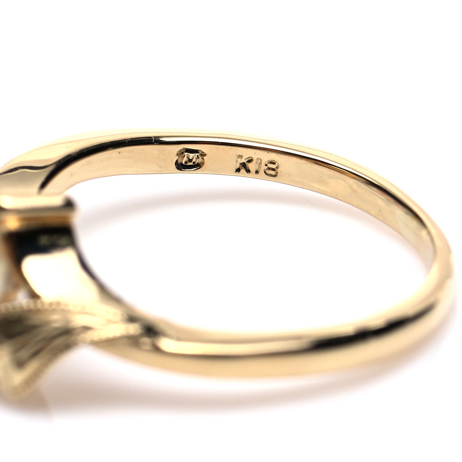 Mikimoto 18K Yellow Gold Akoya Pearl 8.5mm Ring 49 5 5 of 5