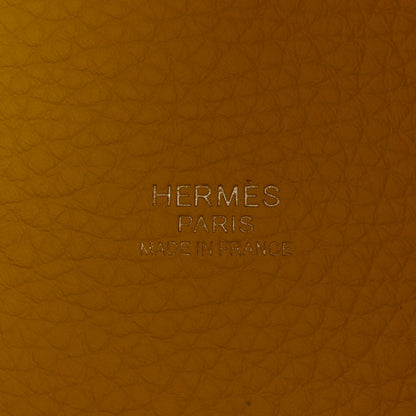 Hermes Taurillon Clemence Picotin Lock 18 PM Lime 6 of 15