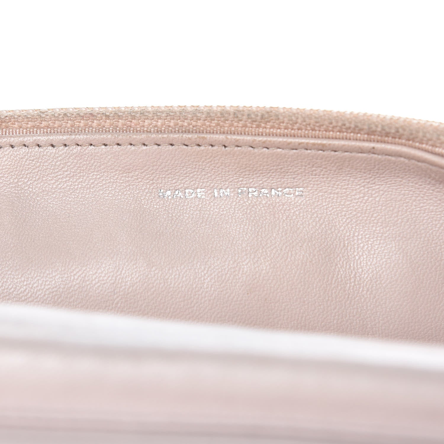 Chanel Lambskin Quilted Wallet On Chain WOC Rose Pale 7 of 17