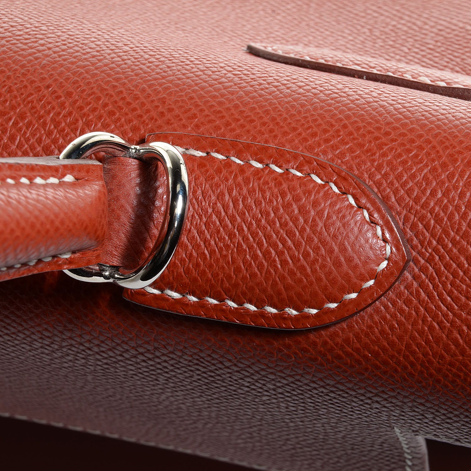 Hermes Epsom Kelly Sellier 32 Brique 7 of 25