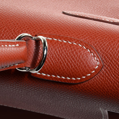 Hermes Epsom Kelly Sellier 32 Brique 7 of 25