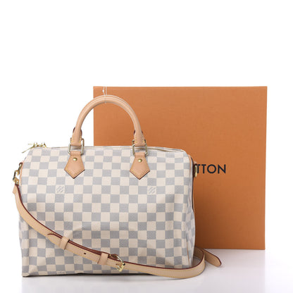 Louis Vuitton Damier Azur Speedy Bandouliere 30 13 of 13
