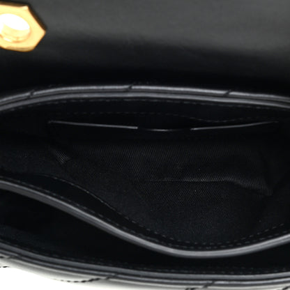 Off-White Calfskin Diagonal Quilted Jackhammer 17 Shoulder Bag Black 6 of 13