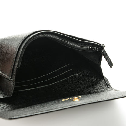 Chanel Goatskin Small CC Flap Wallet Black 5 of 9