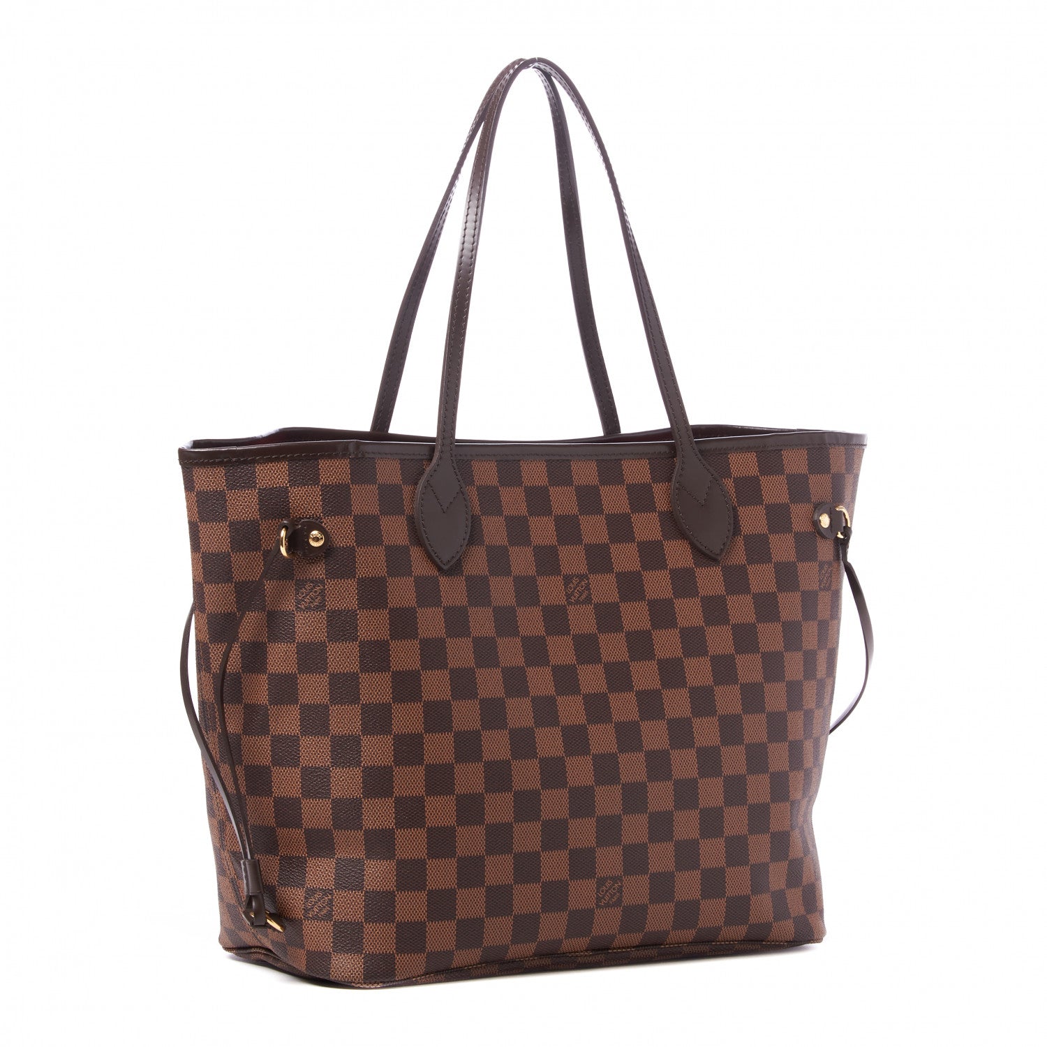 Louis Vuitton Damier Ebene Neverfull MM 2 of 9