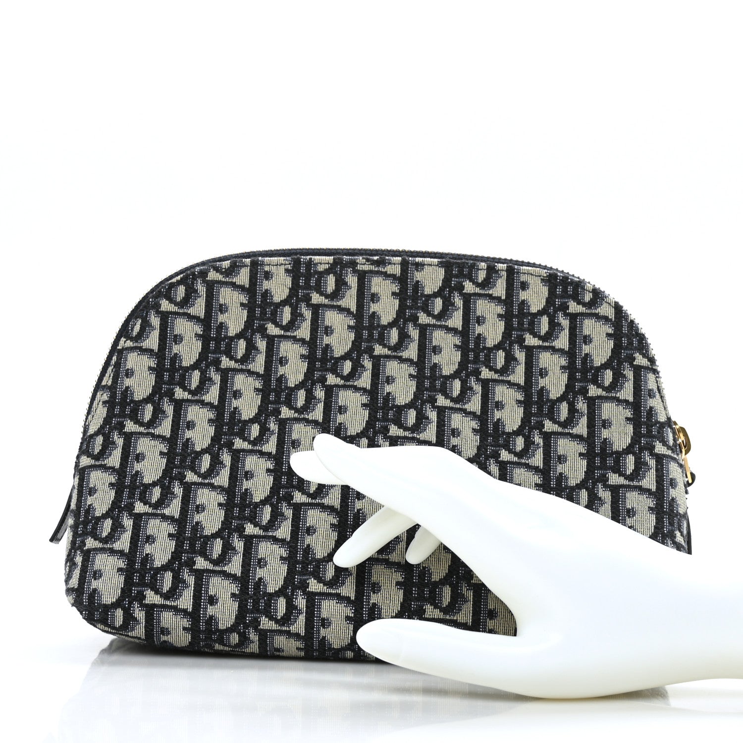 Christian Dior Oblique Large Beauty Pouch Bleu 2 of 8