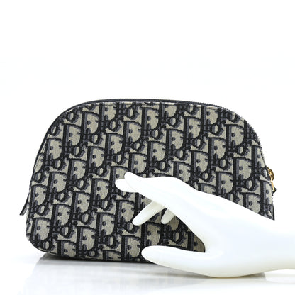 Christian Dior Oblique Large Beauty Pouch Bleu 2 of 8