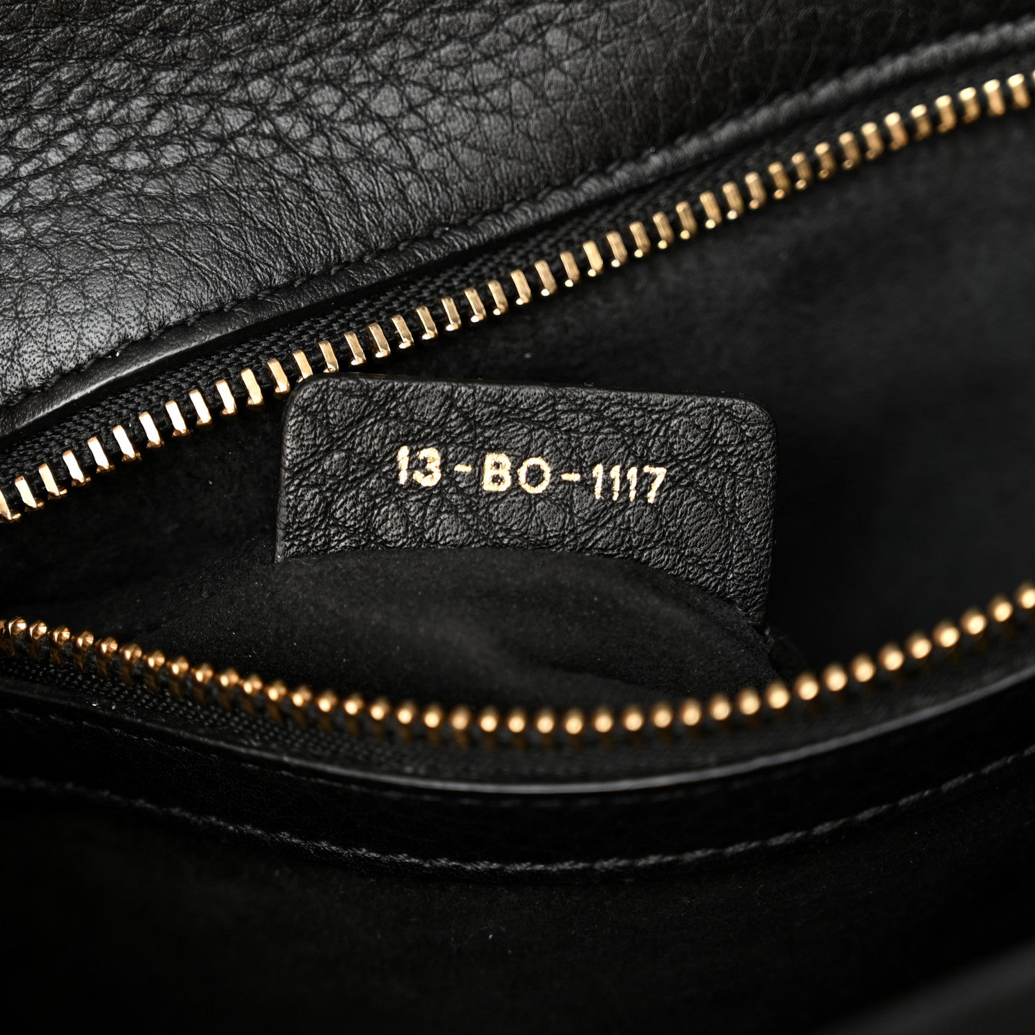 Christian Dior Grained Calfskin Small Diorama Flap Bag Black 7 of 13