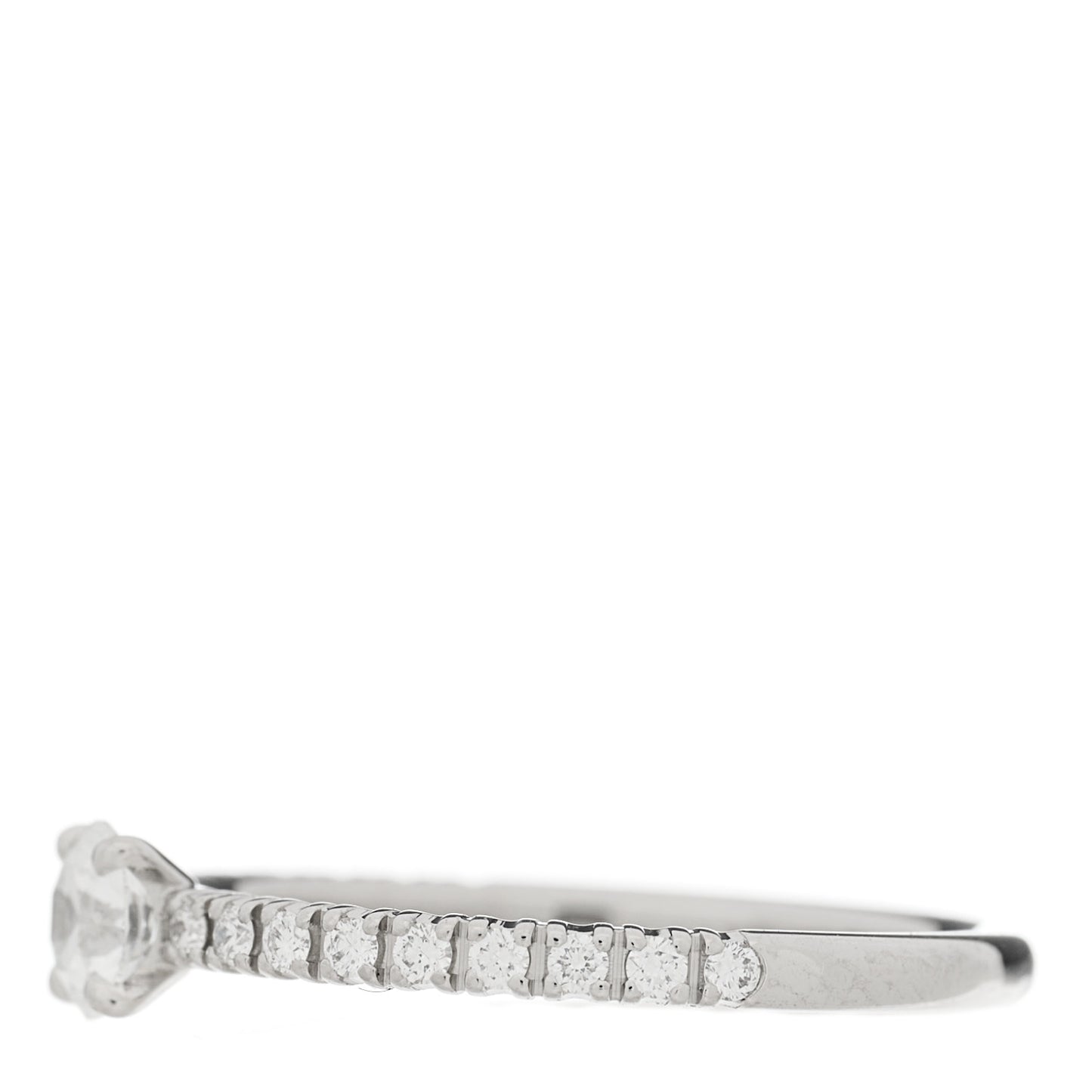 Platinum Diamond .20ct Etincelle De Cartier Solitaire Engagement Ring 46 3.75