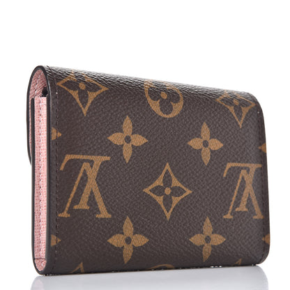 Louis Vuitton Monogram Rosalie Coin Purse Rose Ballerine 3 of 7