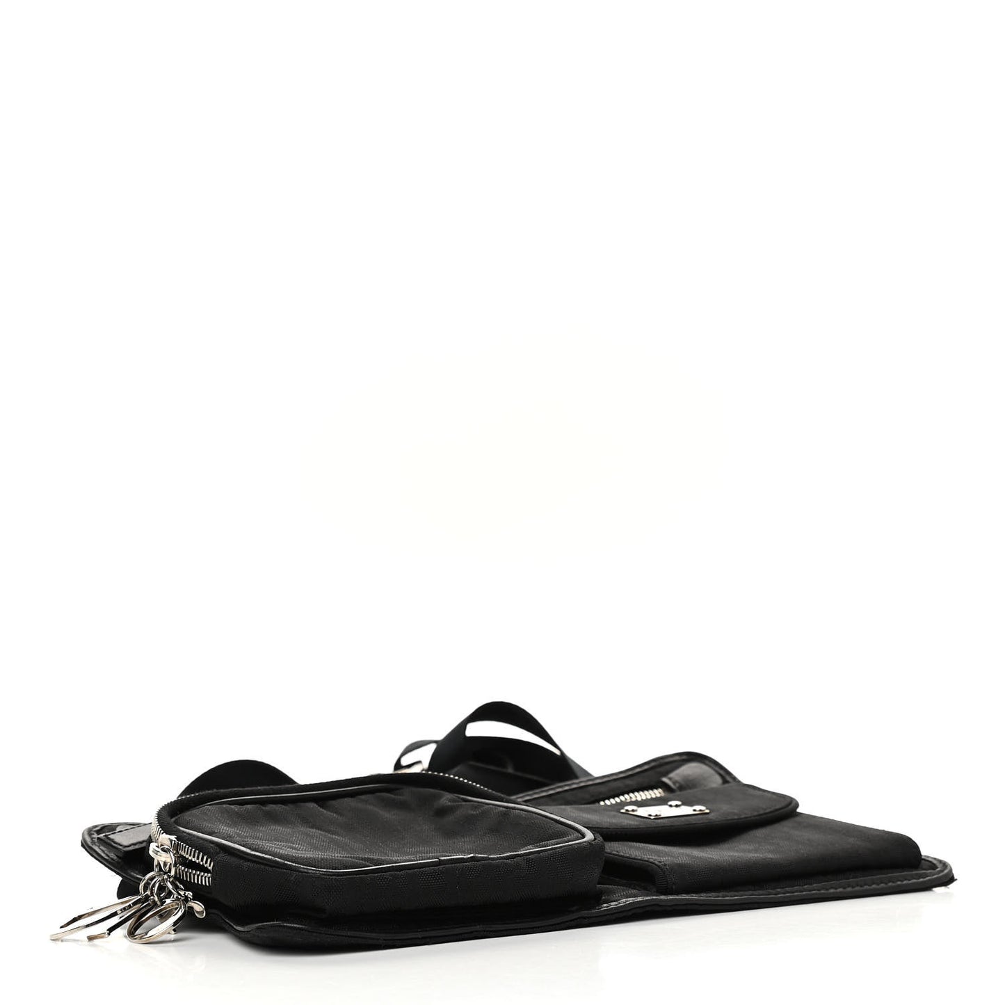 Monogram Street Chic Belt Bag Black