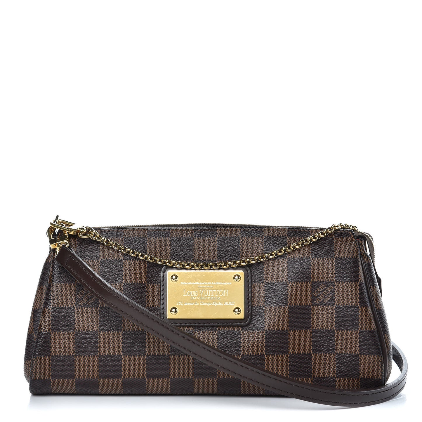 Damier Ebene Eva Clutch